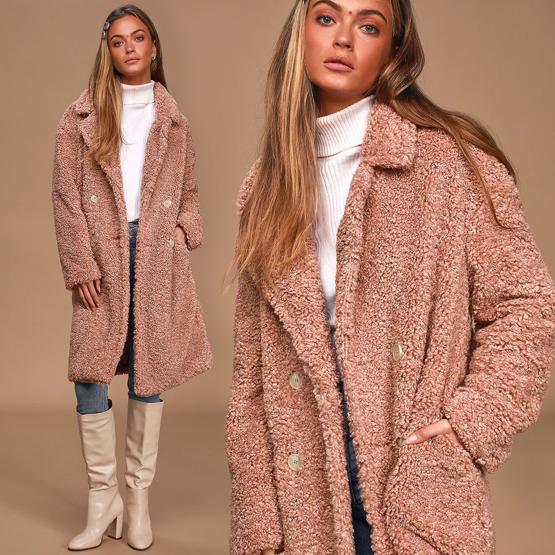 Cozy Clothes Live in These Soft Neutral Sweaters, Jackets & More All