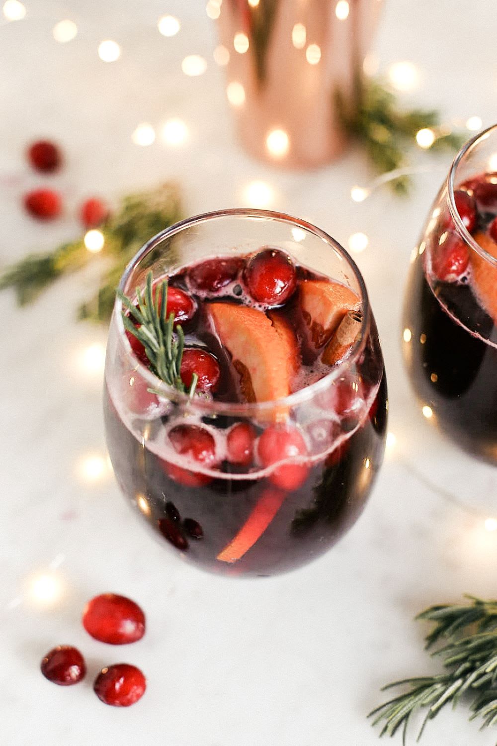 cranberry holiday sangria 