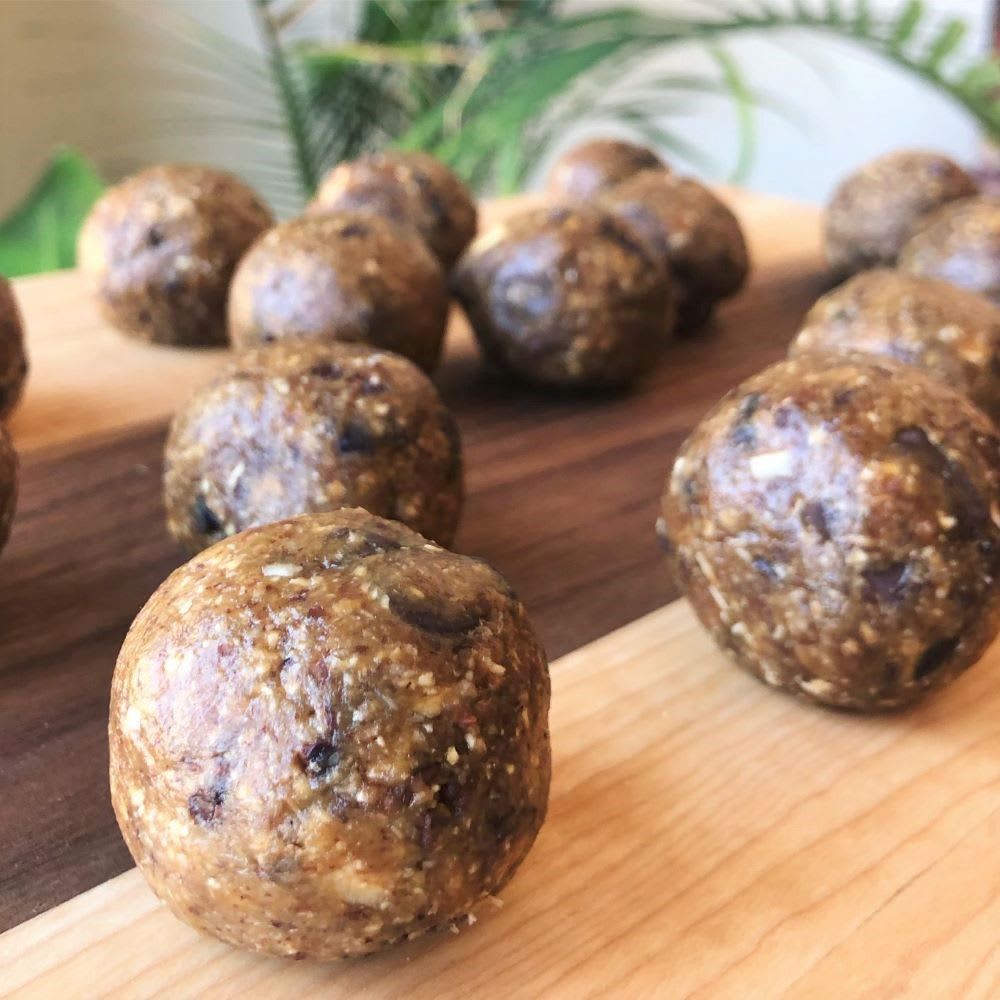 no back oatmeal chocolate balls