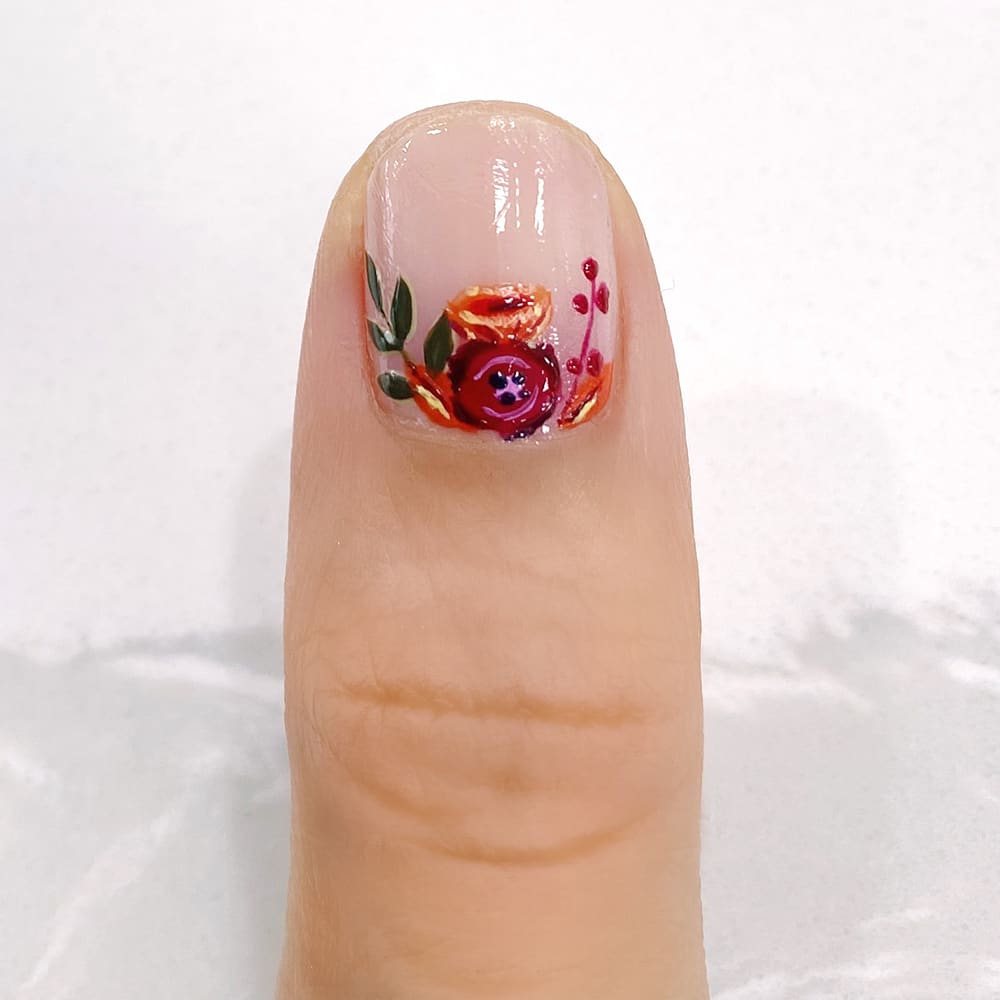 step 7 of nail art tutorial