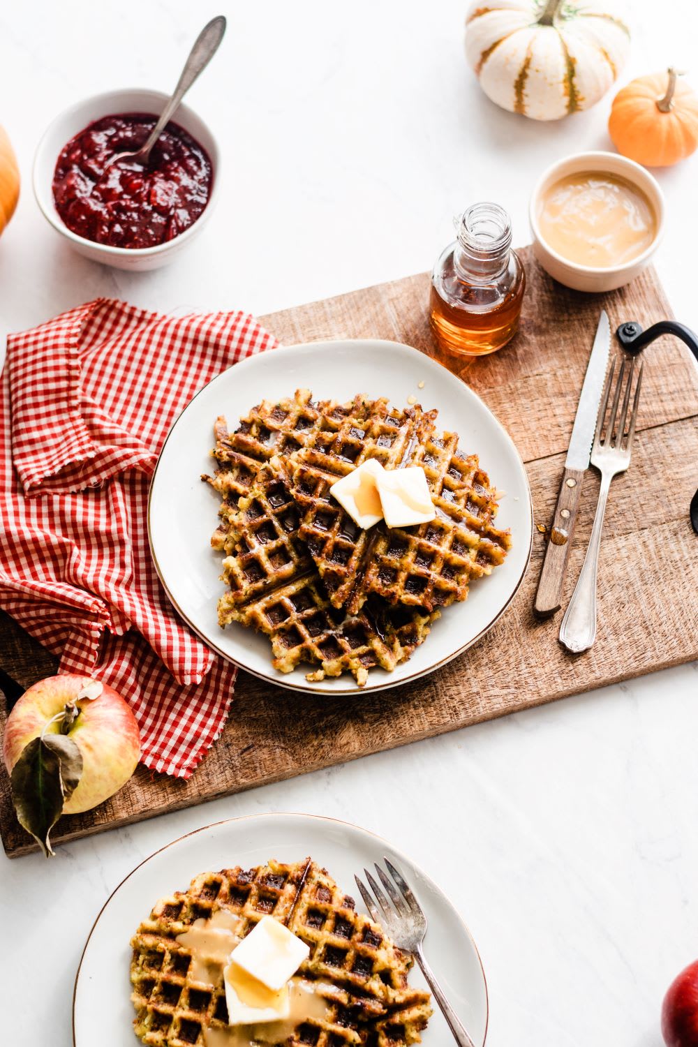 Thanksgiving Leftover Recipes: Stuffing Waffles - Lulus.com Fashion Blog