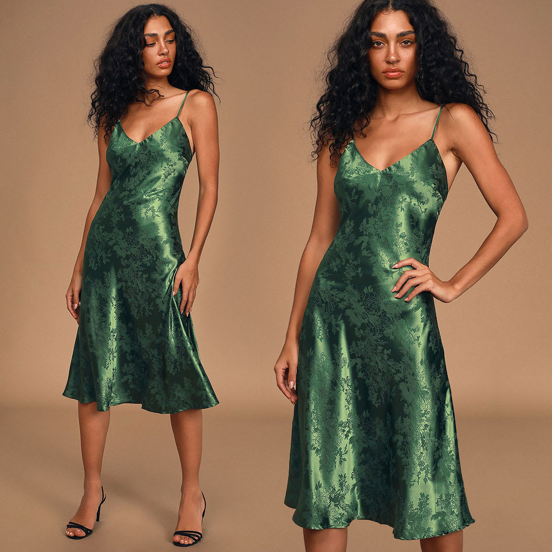 green dresses