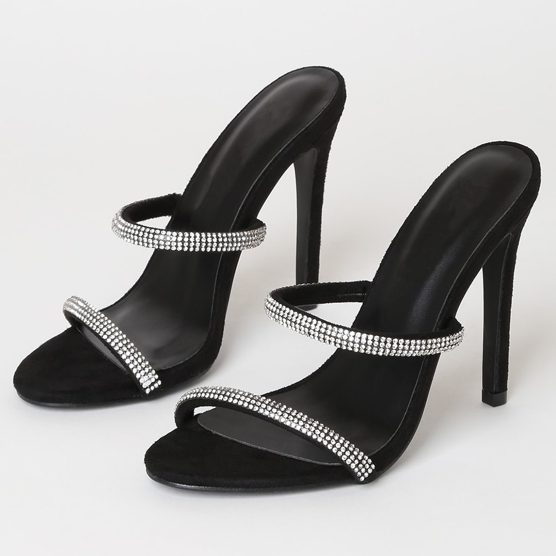 rhinestone sandals