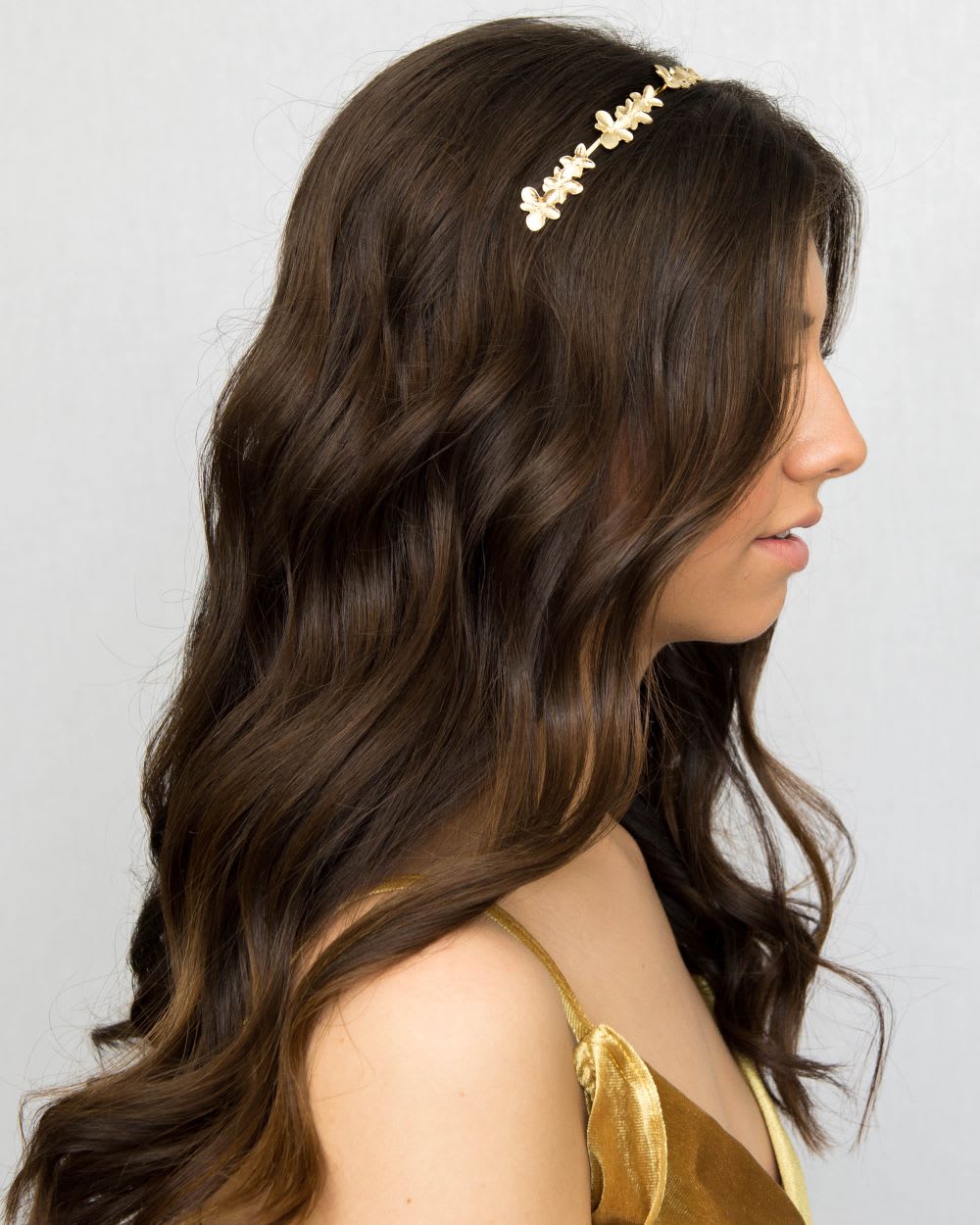 Headband Hairstyle With Romantic Waves: Holiday Hair Tutorial   Fashion Blog