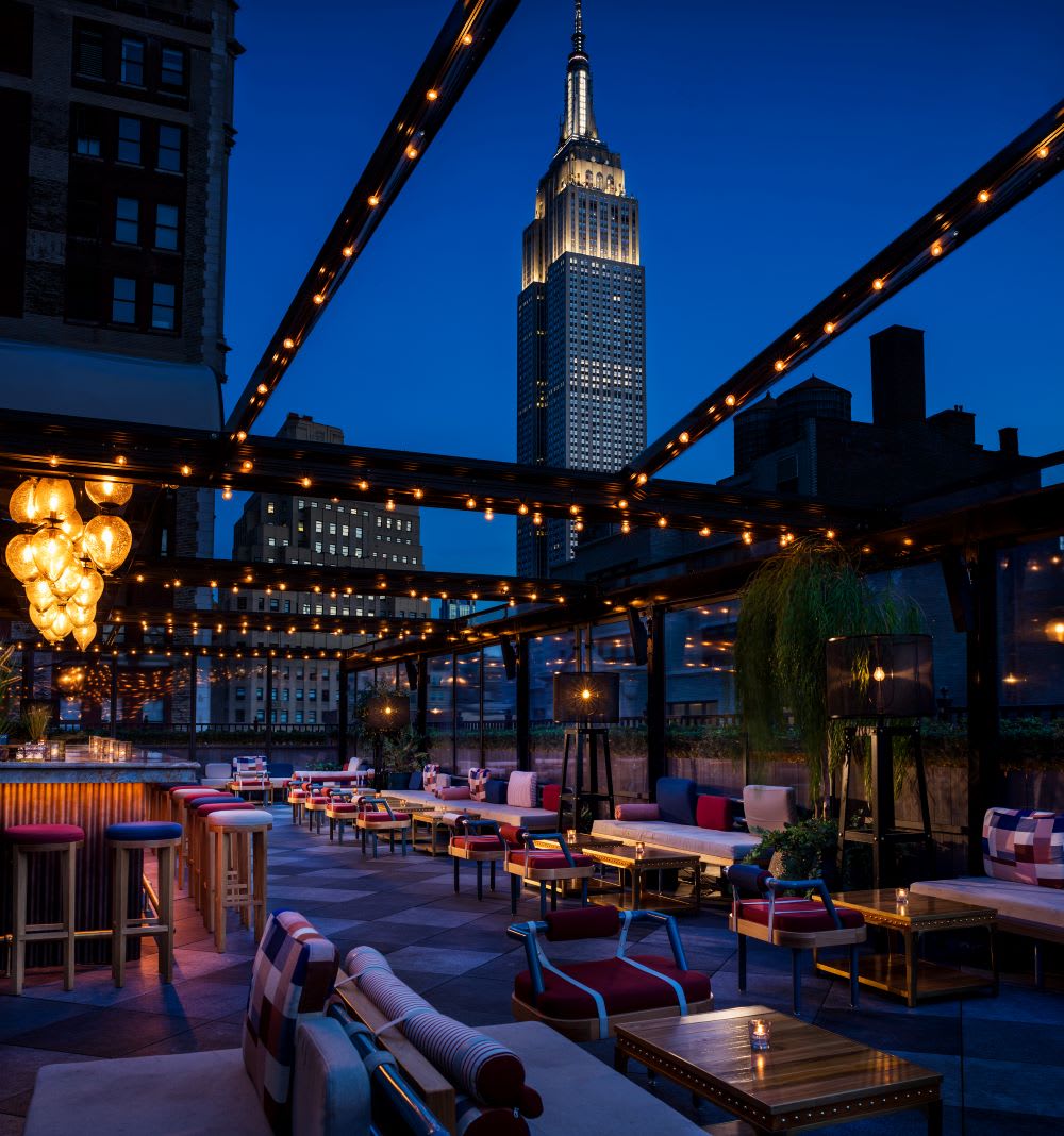 moxy times square bar for best microtrips in NYC