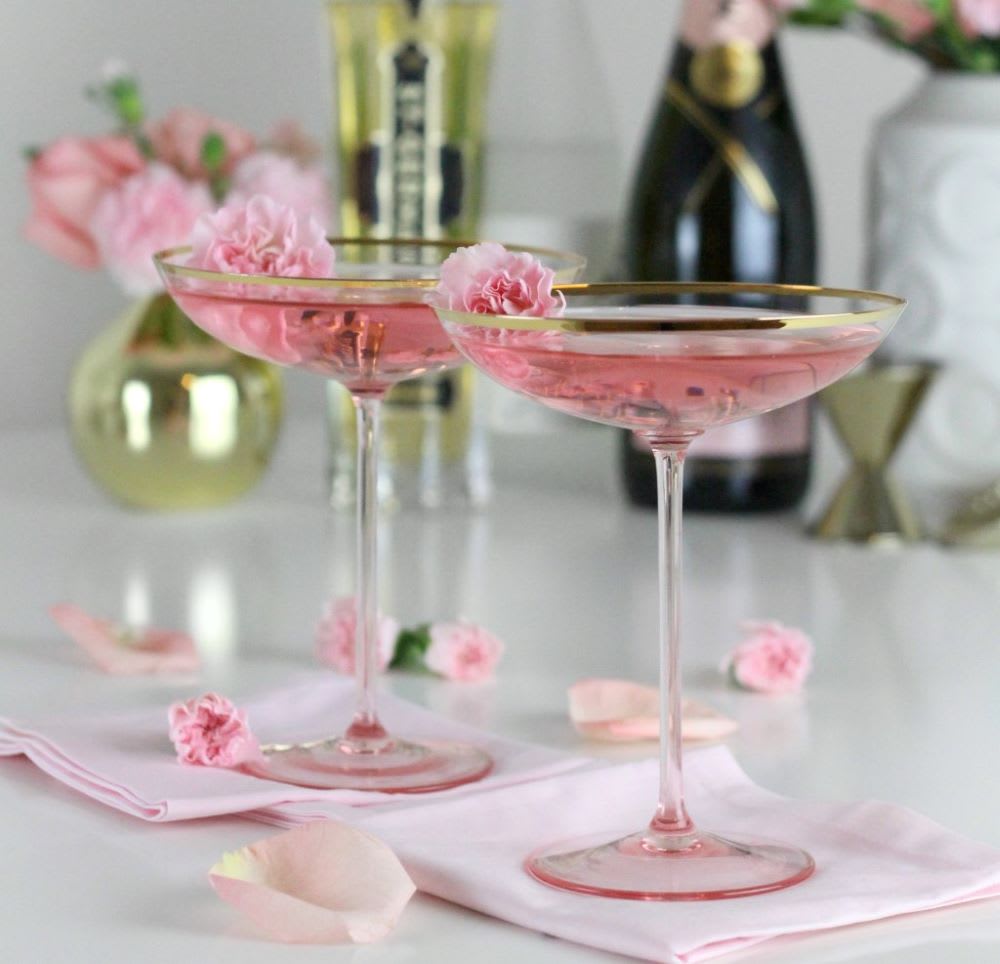 la fleurette cocktail for NYE