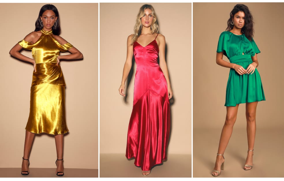 pretty christmas party dresses