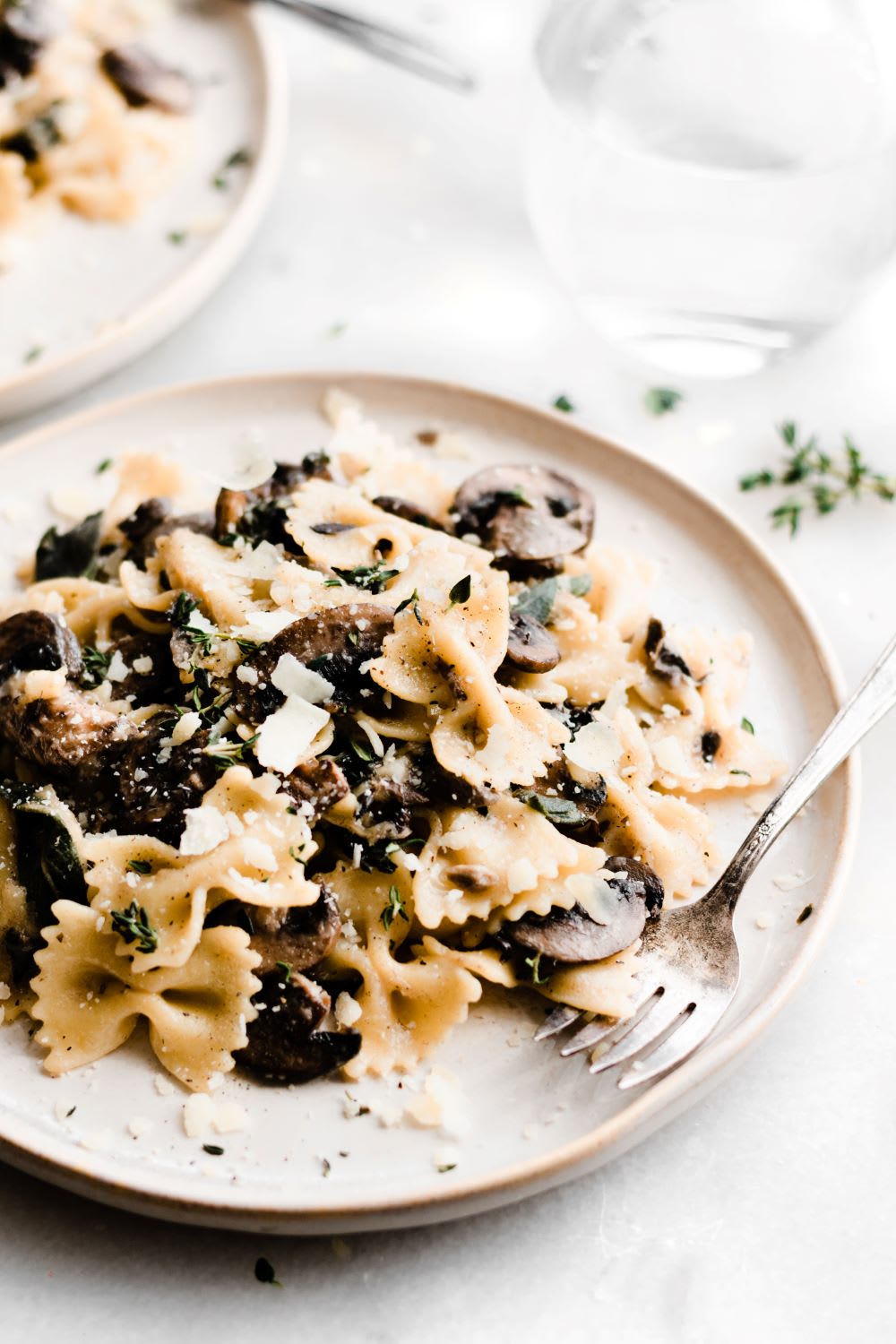 Garlic Mushroom Pasta Recipe Fashion Blog