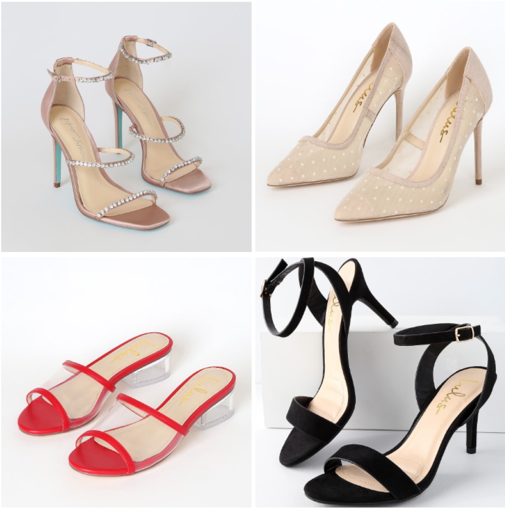 Quiz sales prom shoes