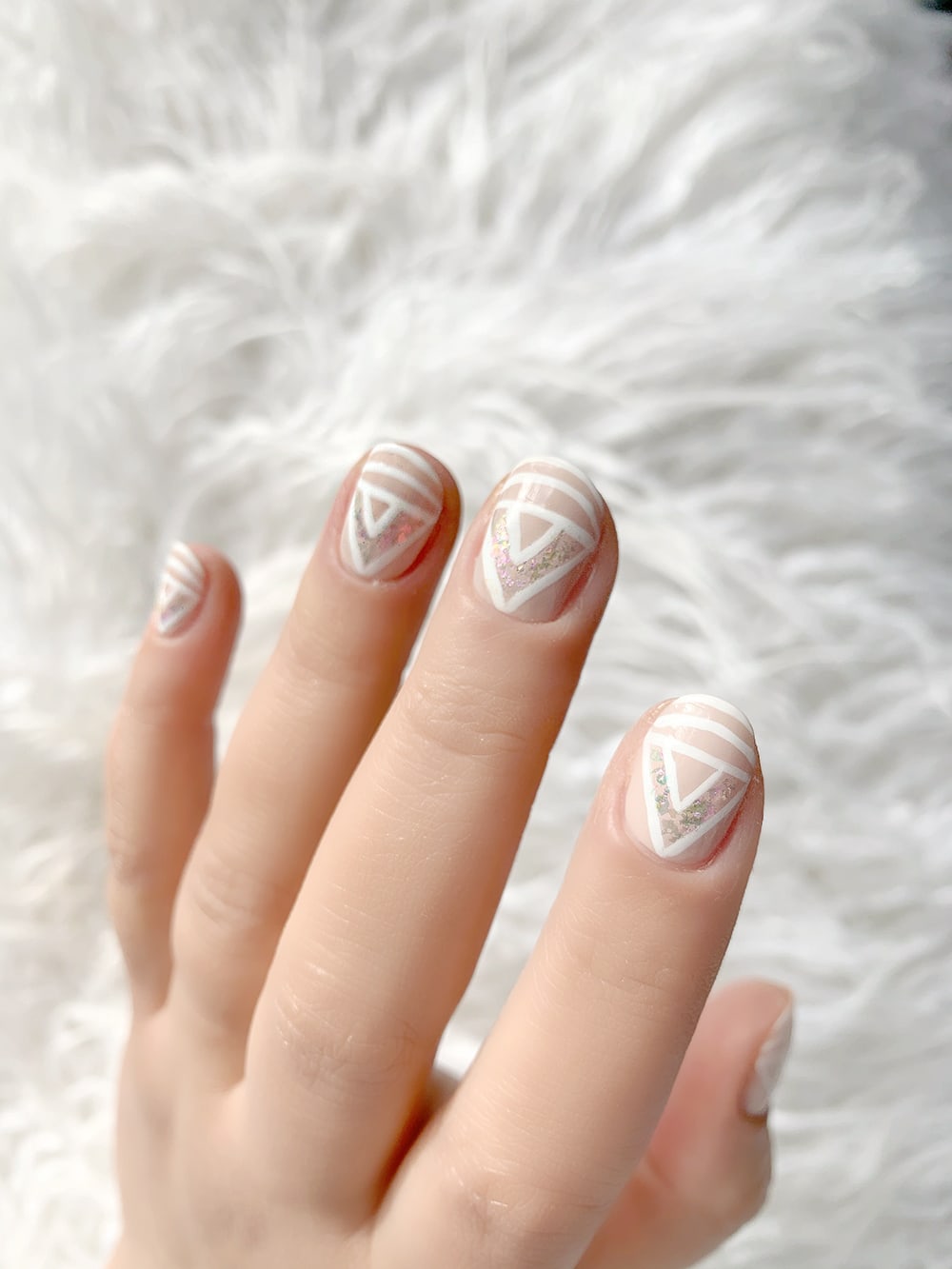 boho nails 