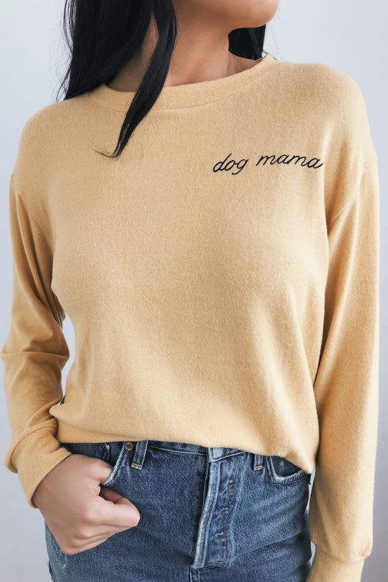 dog mama sweatshirt
