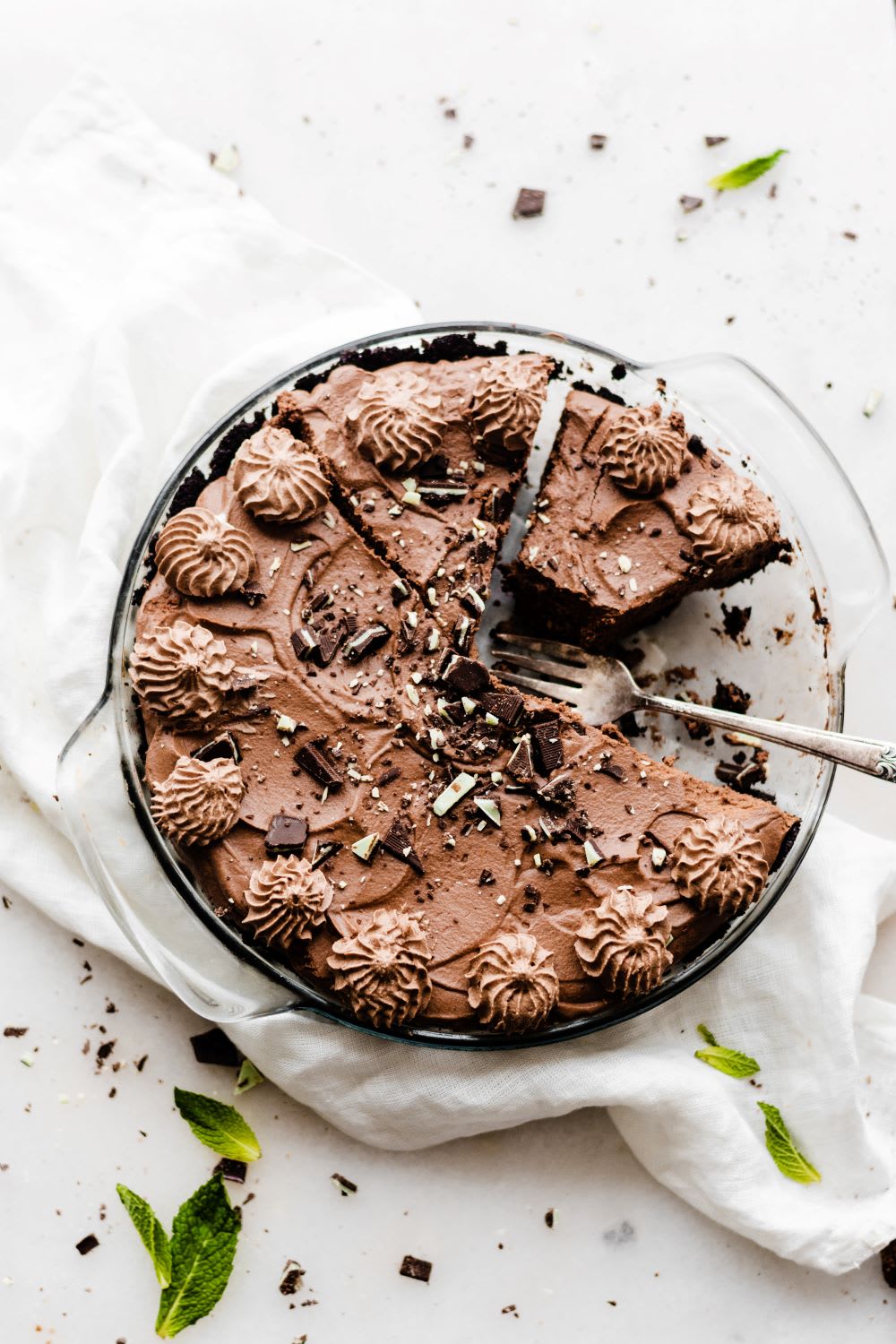 mint chocolate pie