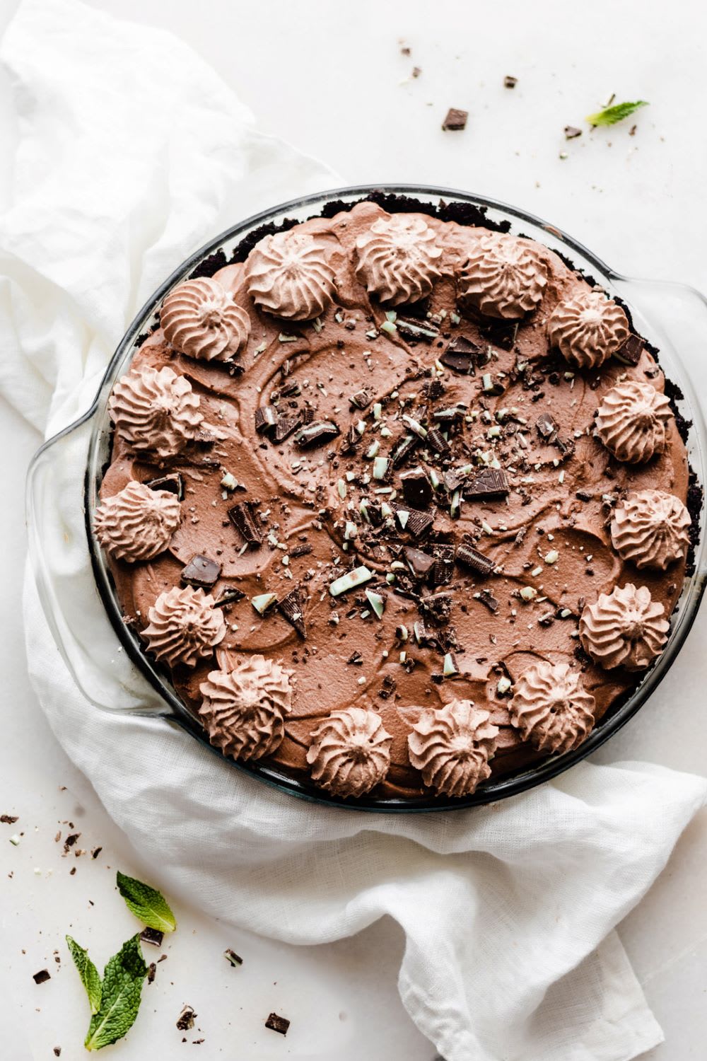 mint chocolate pie