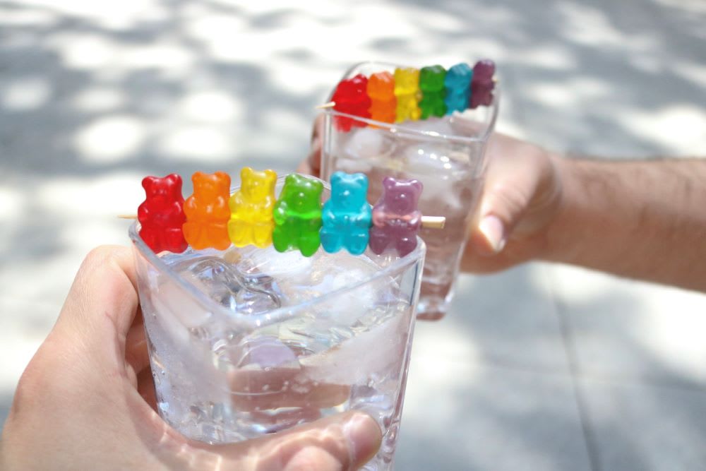 rainbow gummy bears