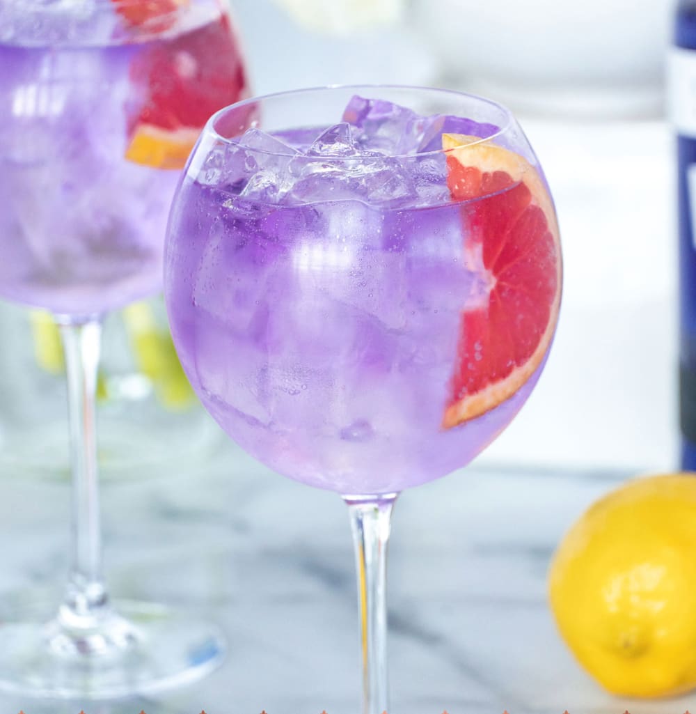 elderflower gin colorful cocktails for pride
