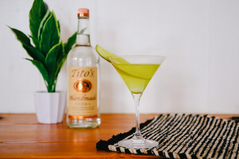 green dillicious tito's cocktail