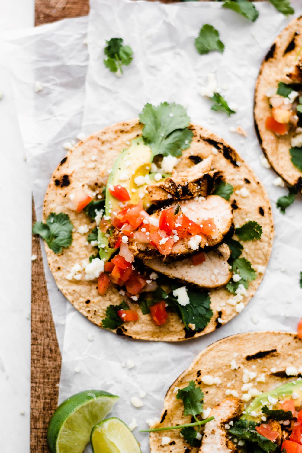 recipe for lime chicken tacos