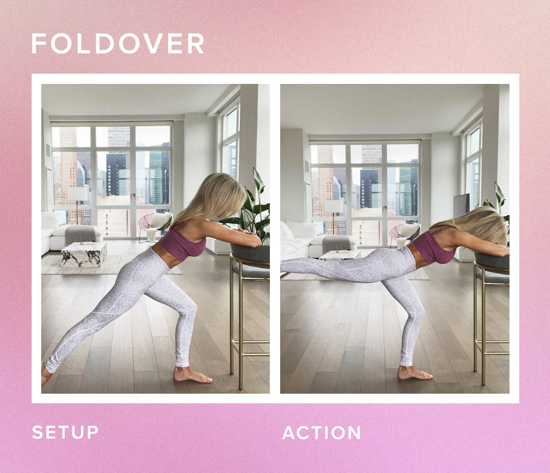 foldover xtend barre exercise 
