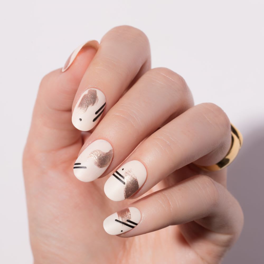 Line Nail Art Stickers Rose Gold Silver Metal Nail Sticker Nail Art  Supplies 3D Metallic Curve Stripe Wave Lines Nail Decals French Nail Designs  Accessories Striping Tape Wavy Nail Decoration 6 Sheets -