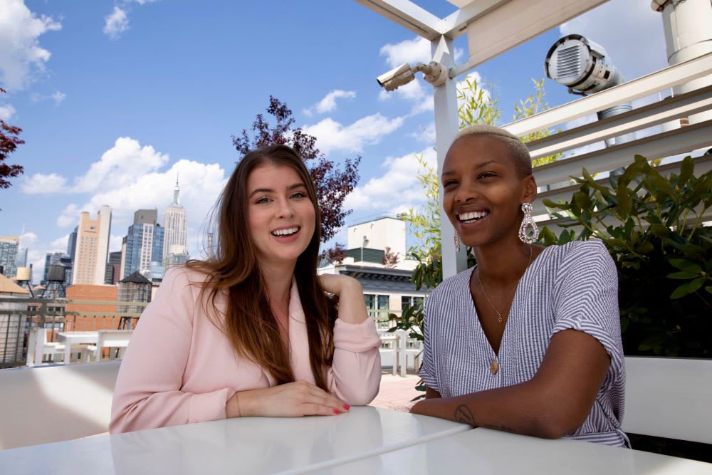 hannah and yseult from the kinswomen podcast on how to be an ally