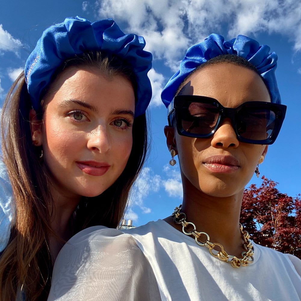 kinswomen podcasters hannah and yseult who show how to be an ally
