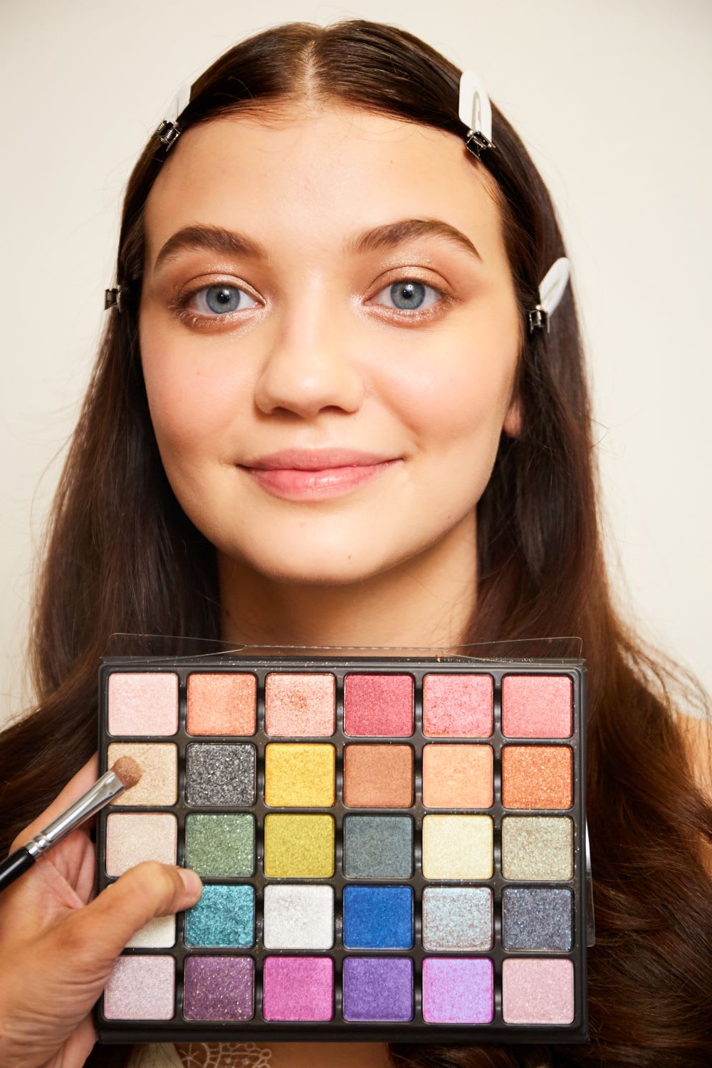 makeup palette colors tutorial step