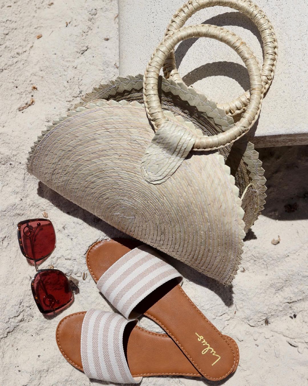 straw tote