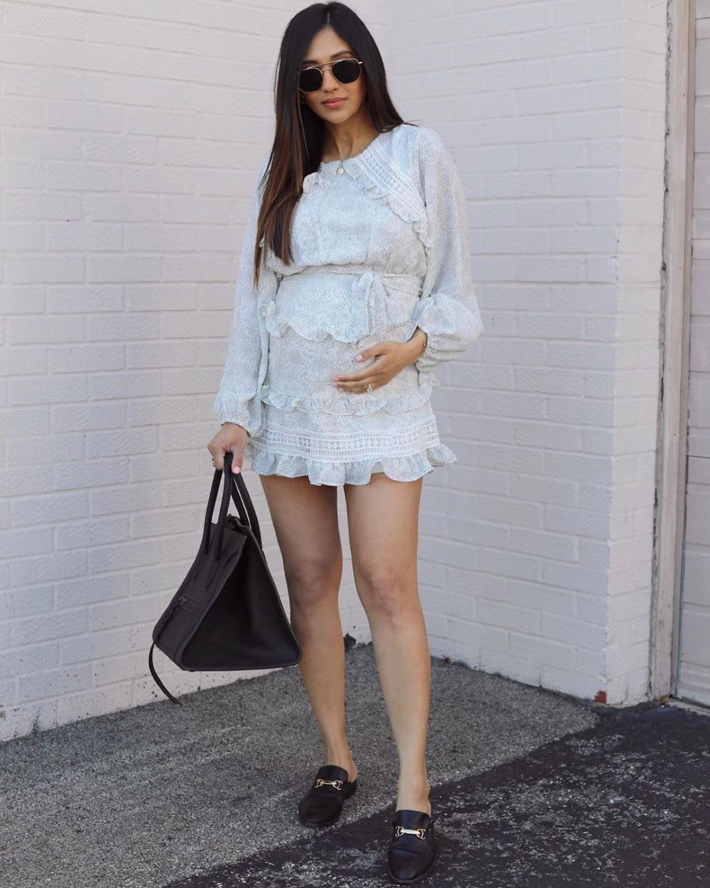 lulus baby shower dress