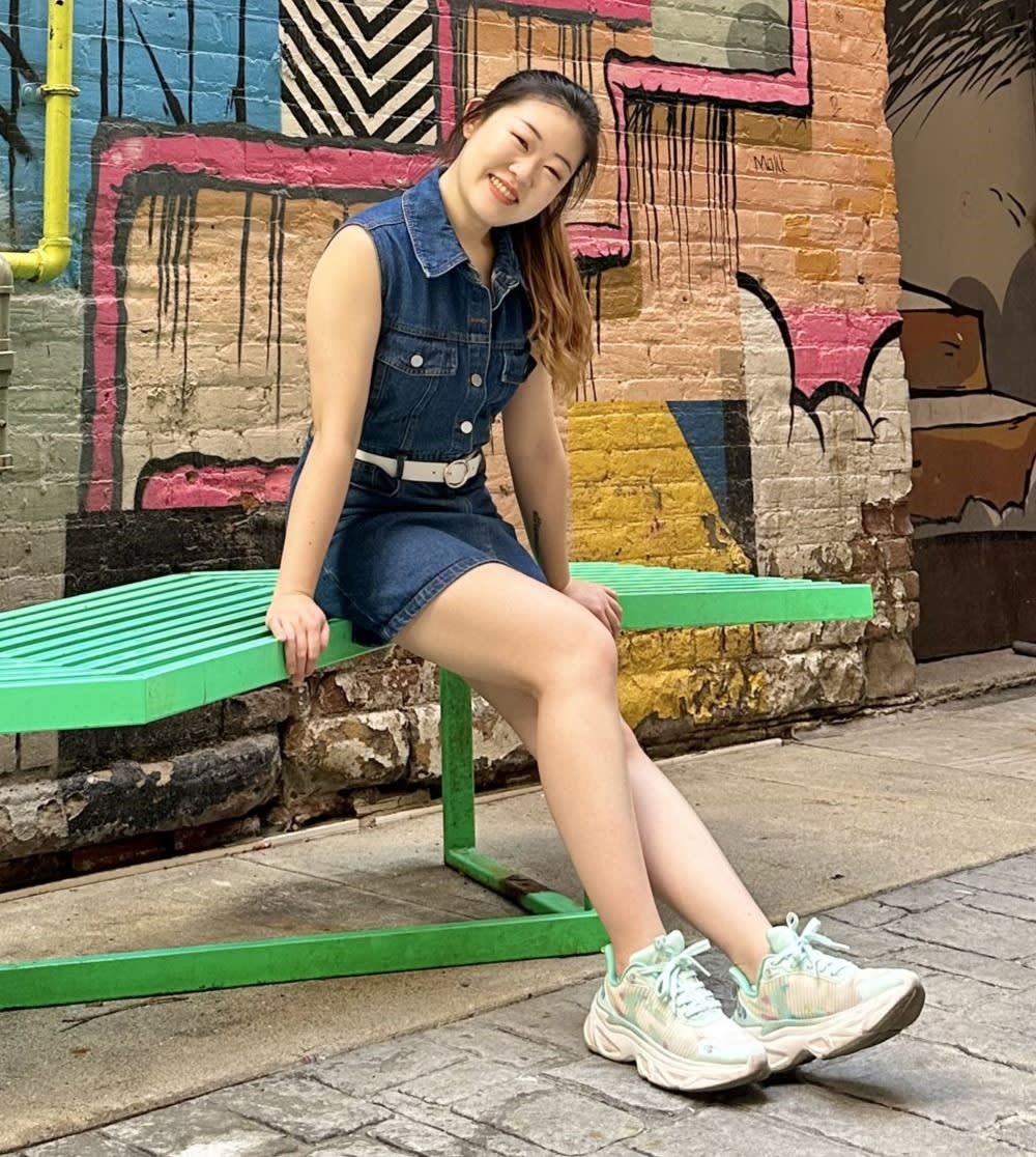 The Mini Dress & Sneaker Outfit Combo Is So Easy To Pull Off