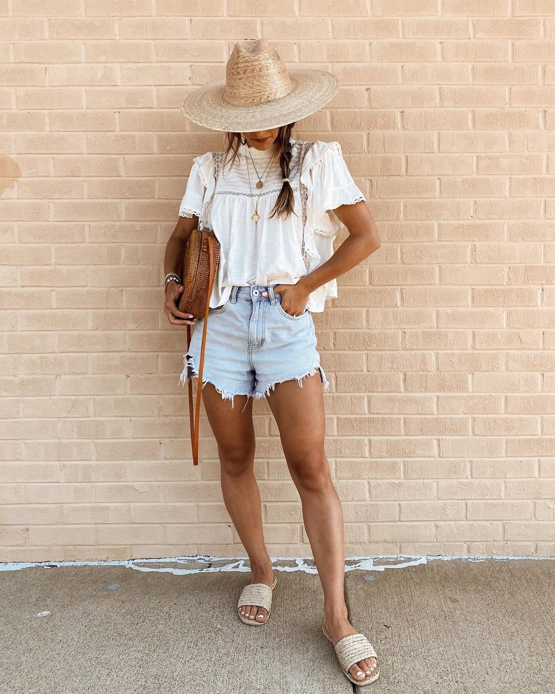 example of denim outfit