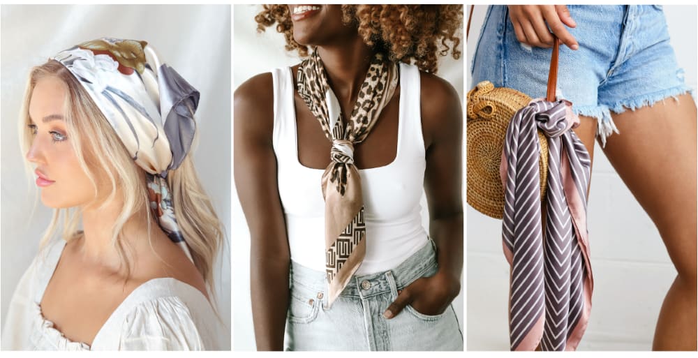 satin scarves for fall 2020 fashion trends