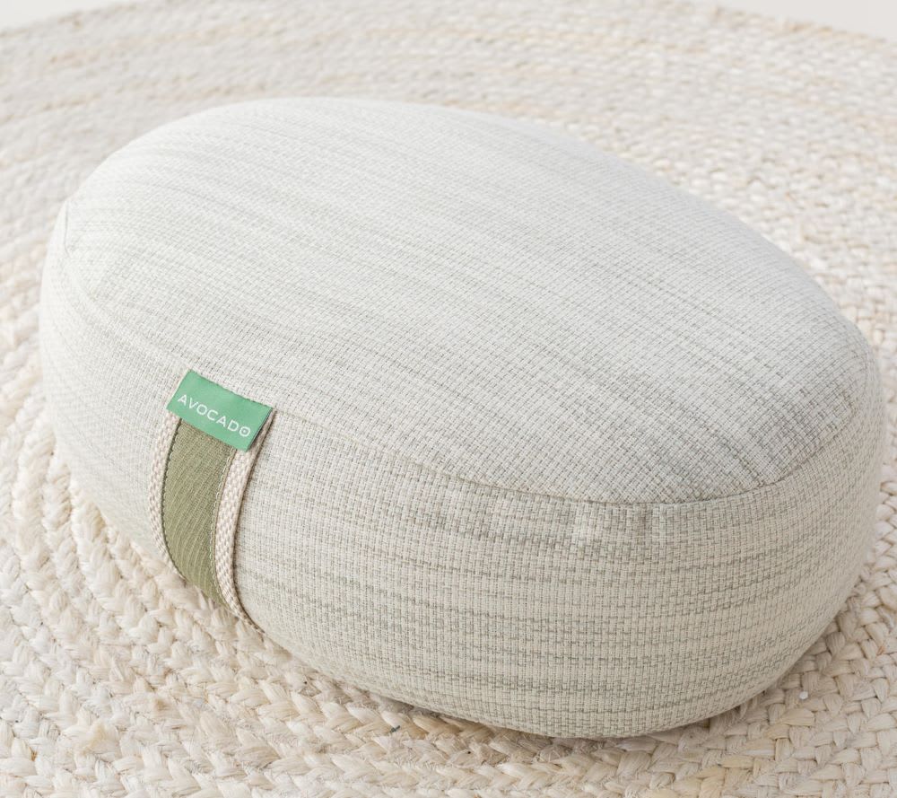 yoga pillow from avocado green mattress