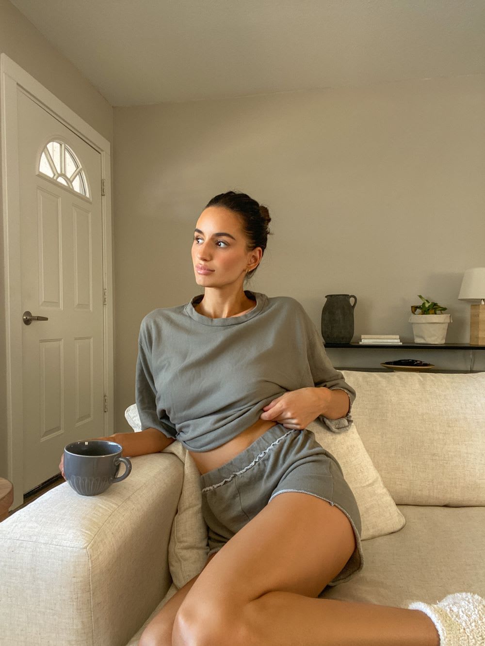 loungewear shorts set