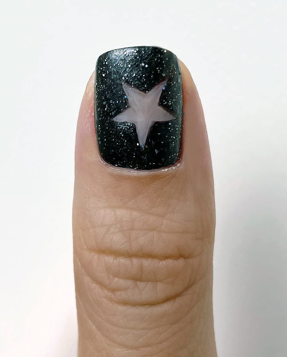 star for election day manicure
