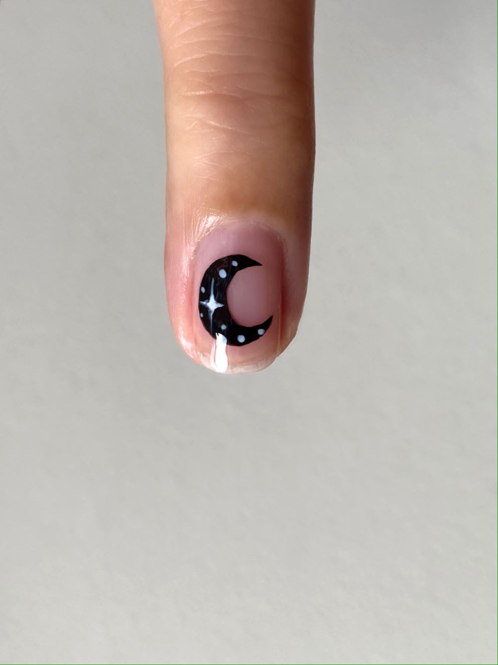 Half Moon Nails Are The French Manicure's Cool Older Sister