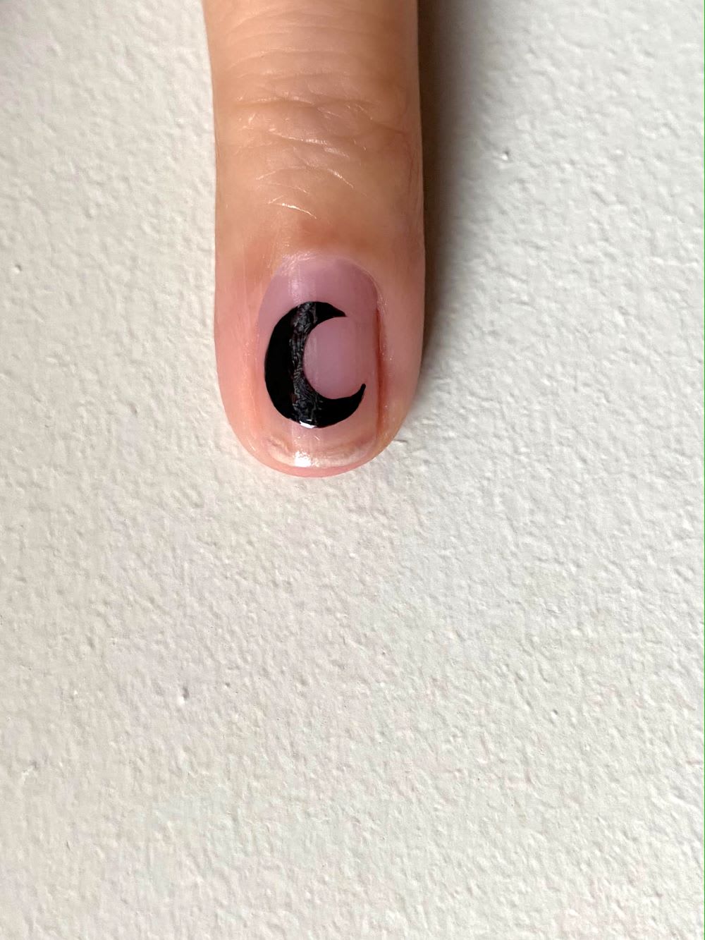 Half Moon Glitter Gradient | Round | Short – Olive and June