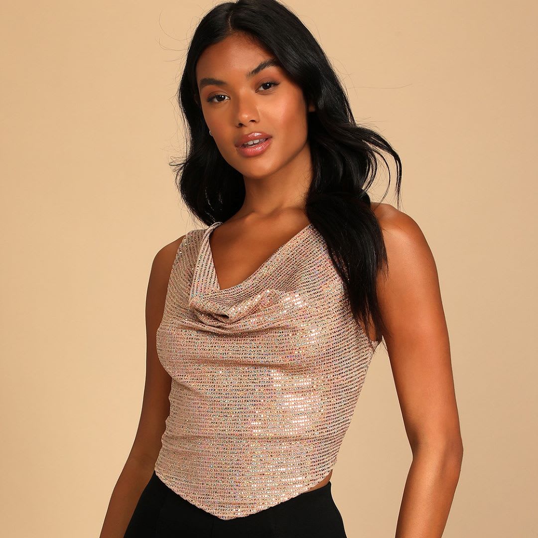Dressy Holiday Tops: Gorgeous Party 