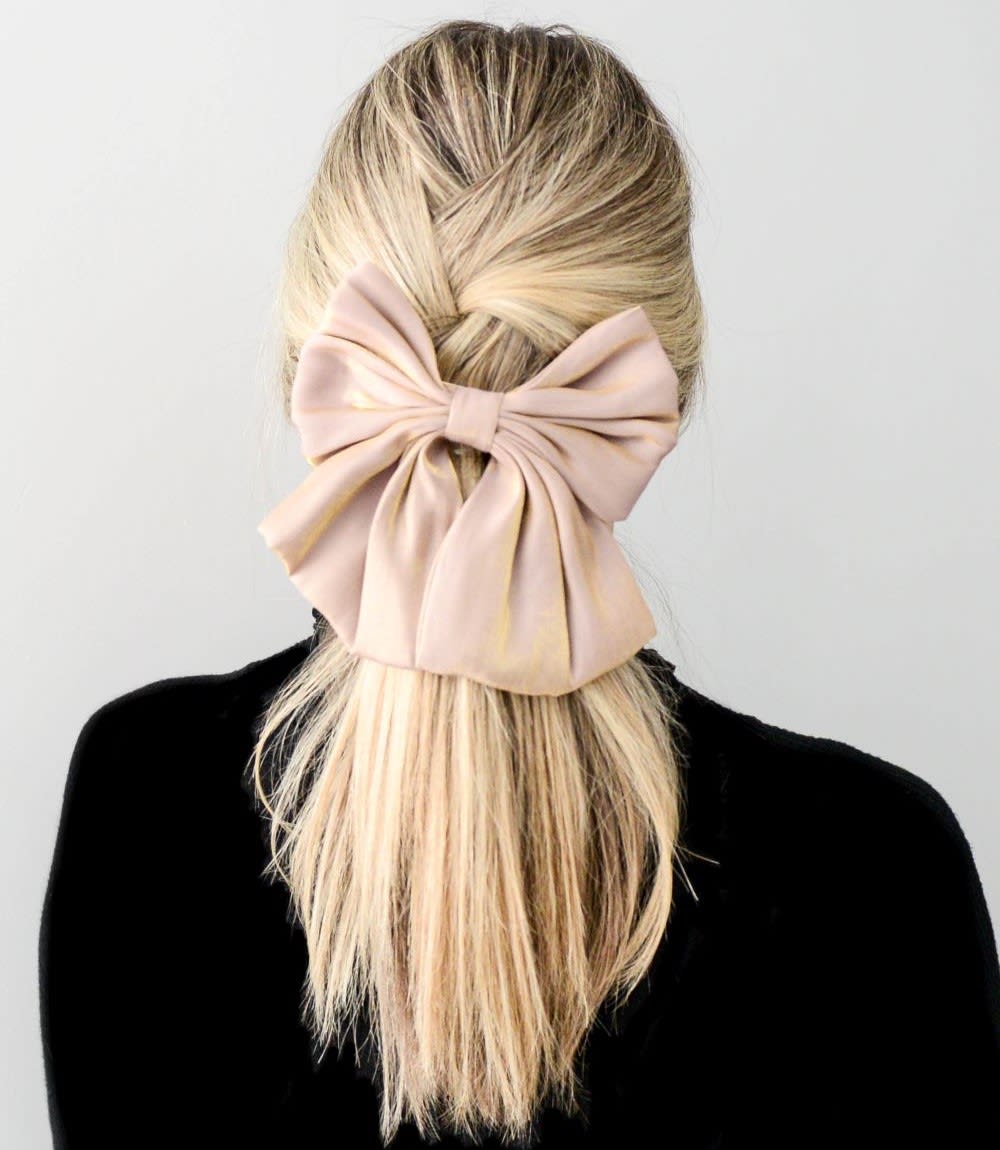 Lulus How To Hairstyles With Bows Tutorial Fashion Blog 