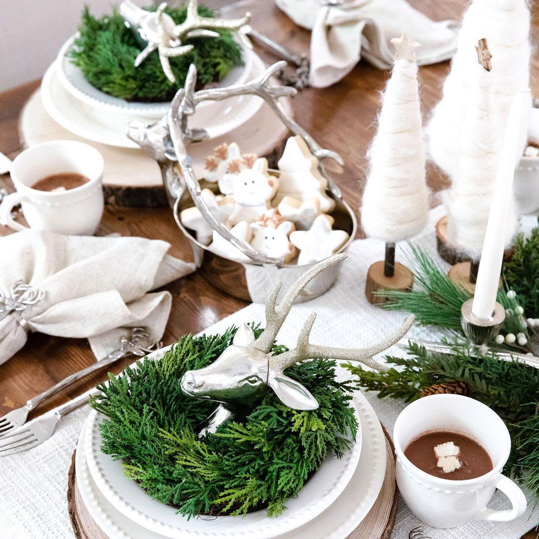 Fresh, Stylish Christmas Table Decoration Ideas  Lulus.com Fashion Blog
