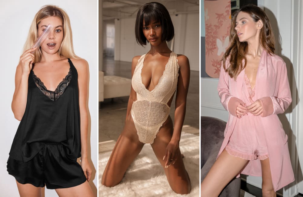 lingerie from lulus