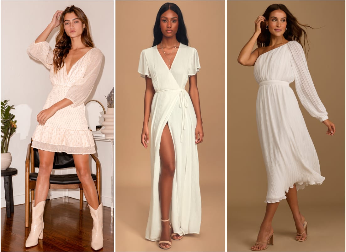 boho rehearsal dinner dress