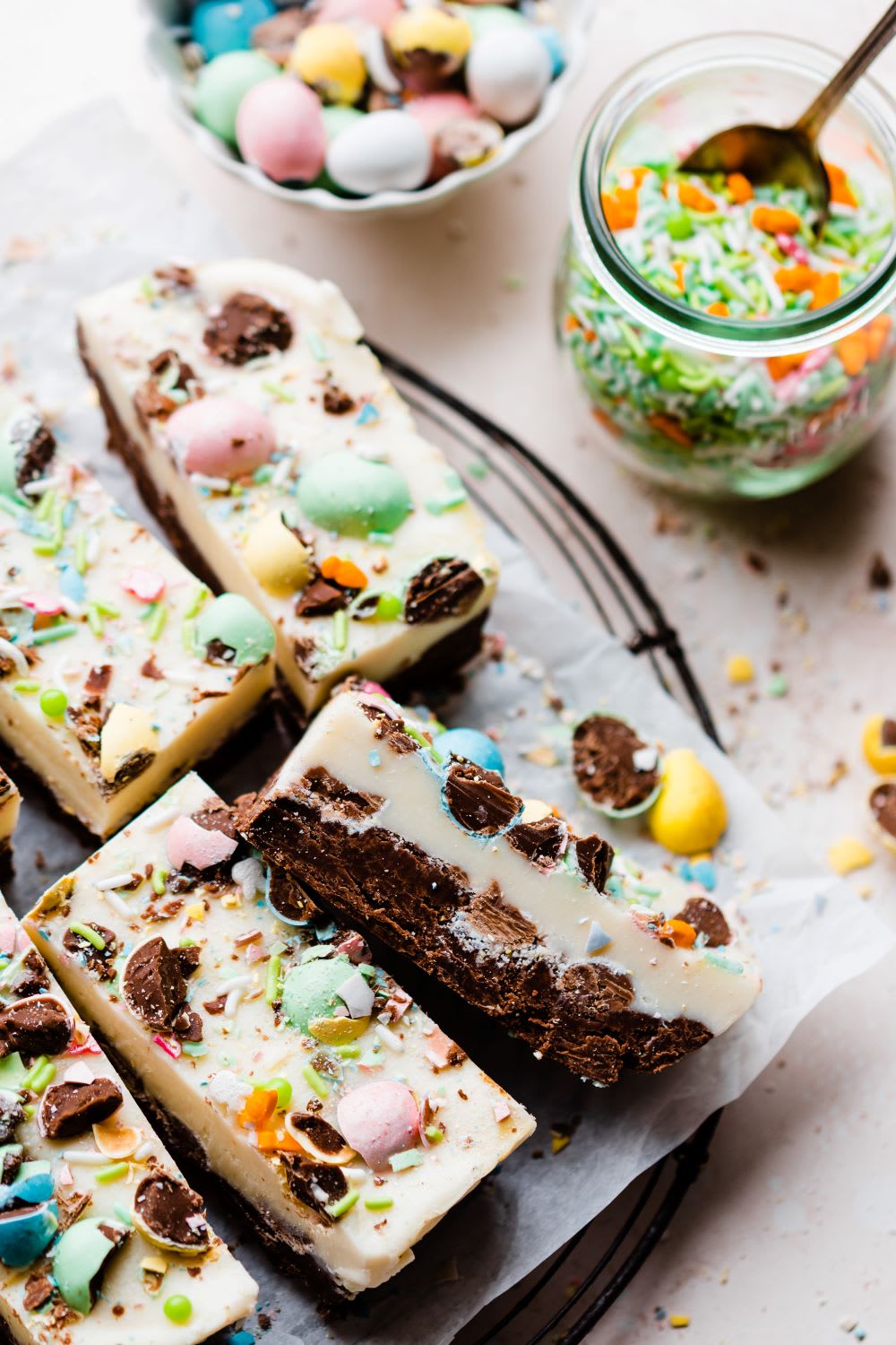 How to Make Double Chocolate Easter Candy Fudge *Everybunny* will Love