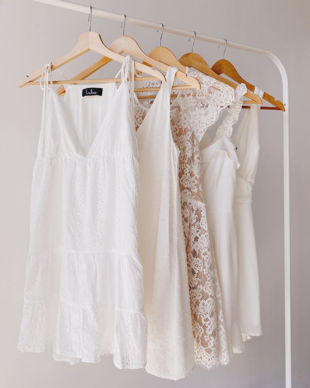 graduation dresses white
