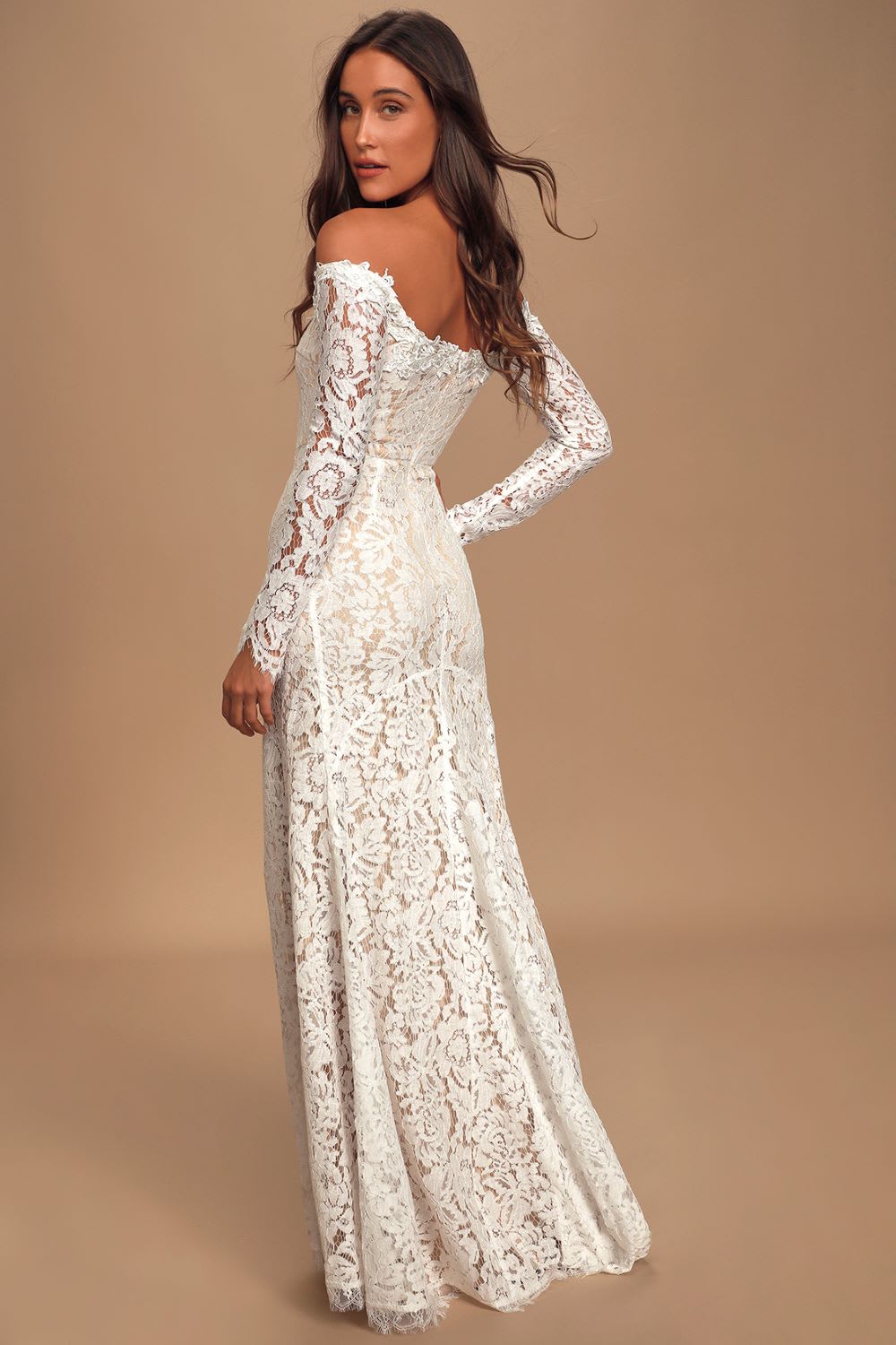 lulus boho wedding dress