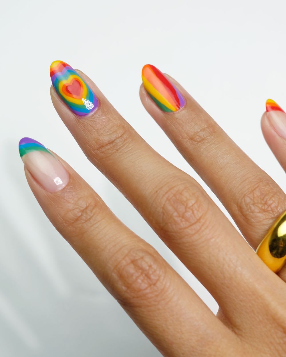 Rainbow nail art & I'm off to Europe for 3 months | Dry, Dammit!