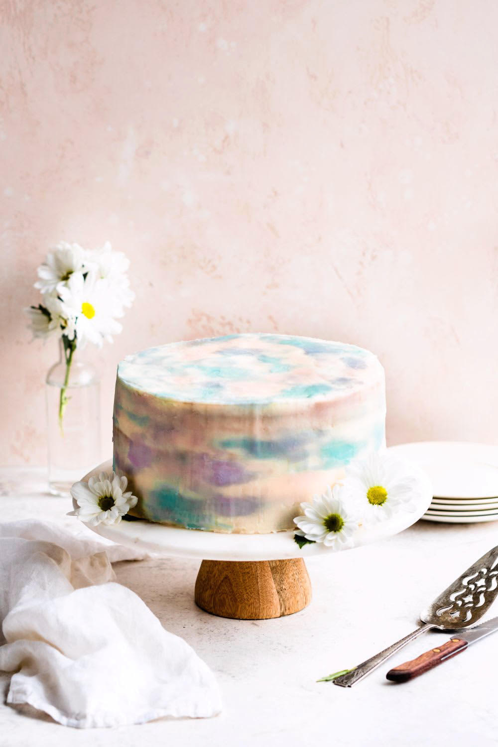 How To Make A Stunning Watercolor Cake Fashion Blog