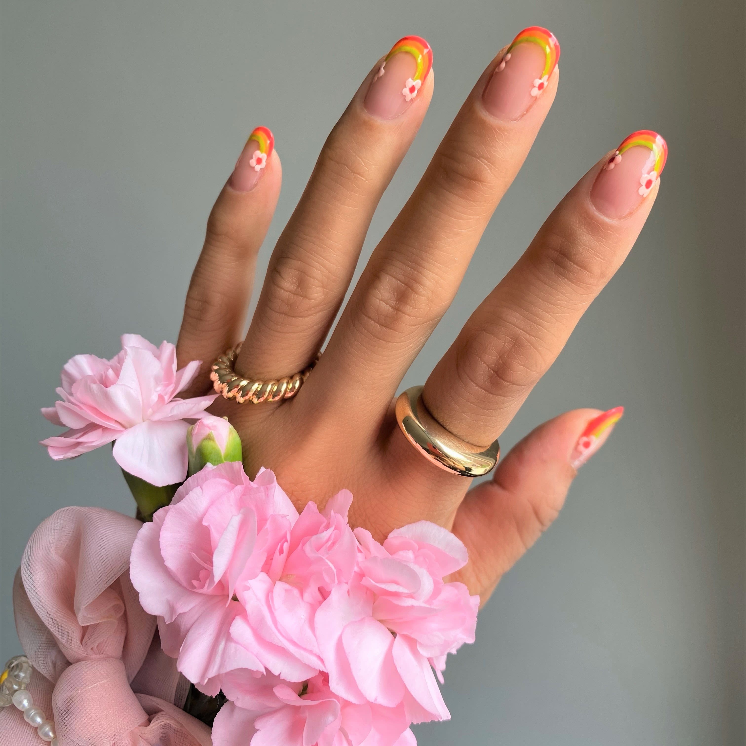 Sweeten Up Your Mani With Juicy Pink And Green Nails - Lulus.com Fashion  Blog