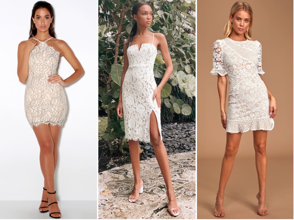 The Best Little White Dress Picks For Your Bachelorette Party- Lulus ...