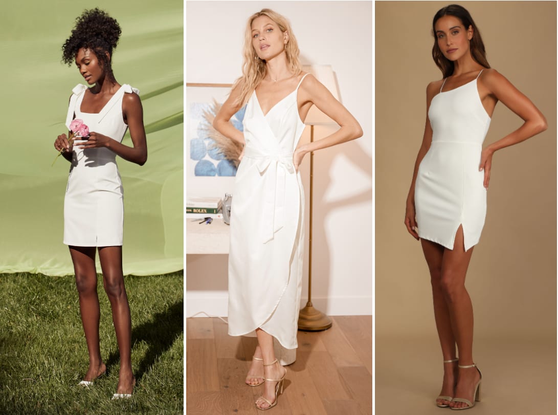 little white dresses