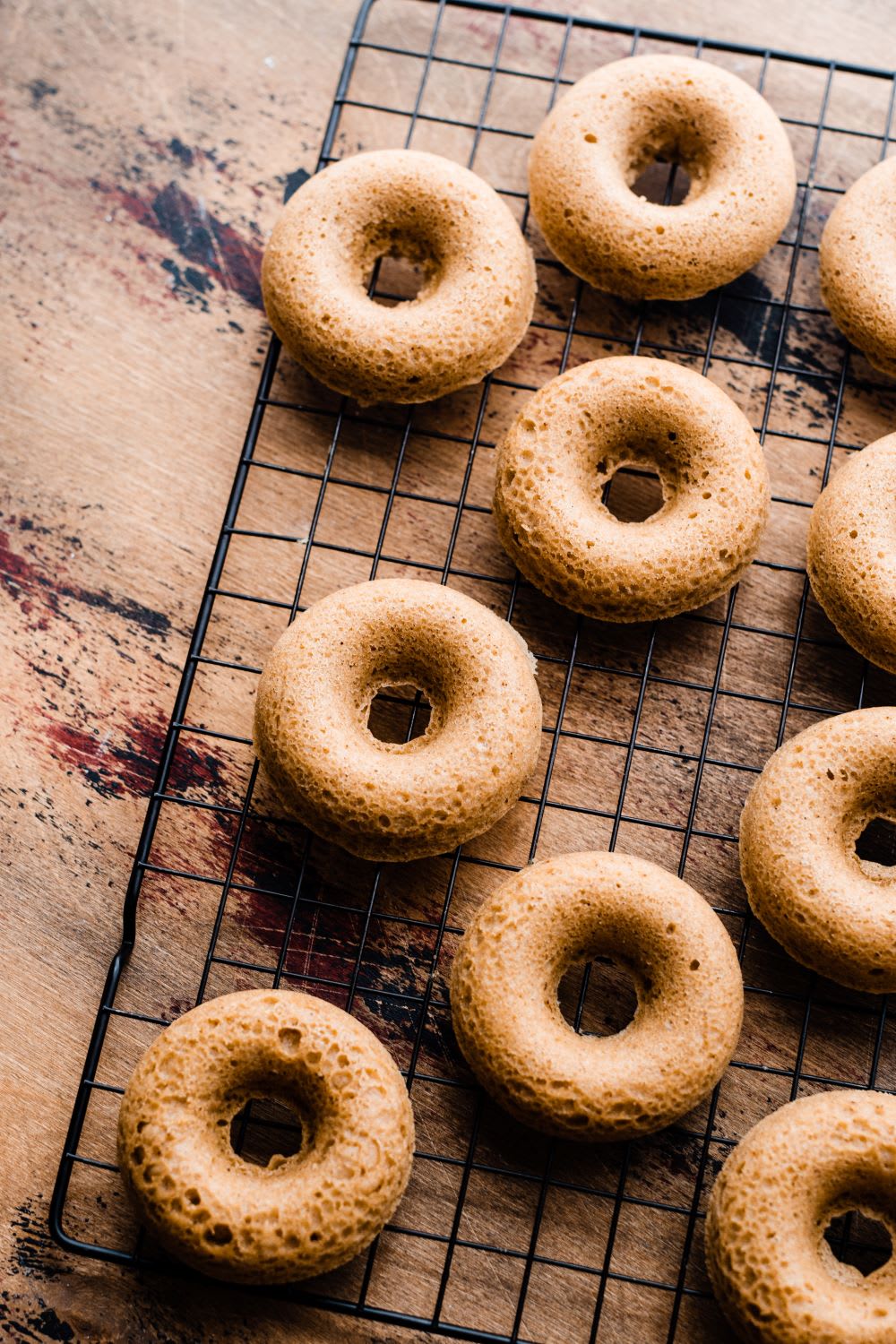 chai spiced baked donuts